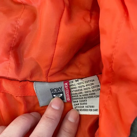 Womens Roxy Utility Jacket - Picture 4 of 5